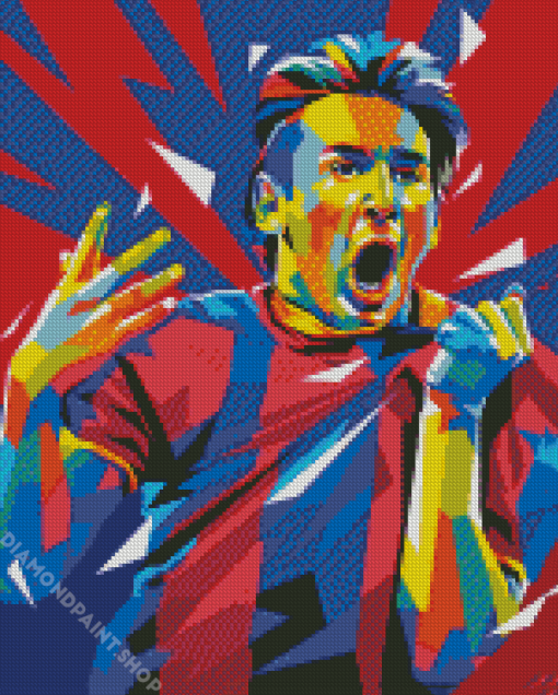 Artistic Messi Diamond Paintings