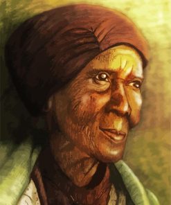 Older Black Woman Diamond Paintings