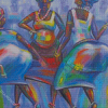 African Dancers Diamond Paintings