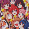 Anime Girls Yuru Yuri Diamond Paintings