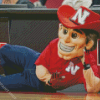 Nebraska Huskers Mascot Diamond Paintings