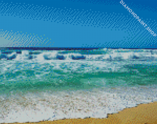 Beach And Waves Diamond Paintings