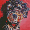 Bernedoodle Art Diamond Paintings