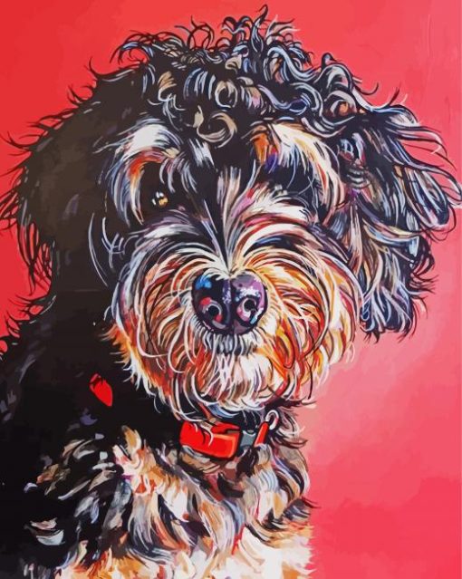 Bernedoodle Art Diamond Paintings