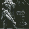 Monochrome Tango Dancers Diamond Paintings