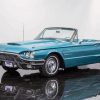 Blue Thunderbird Car Diamond Paintings