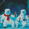 Coca Cola Bears Diamond Paintings