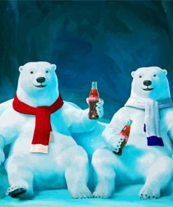 Coca Cola Bears Diamond Paintings