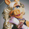 Cute Miss Piggy Diamond Paintings