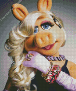 Cute Miss Piggy Diamond Paintings