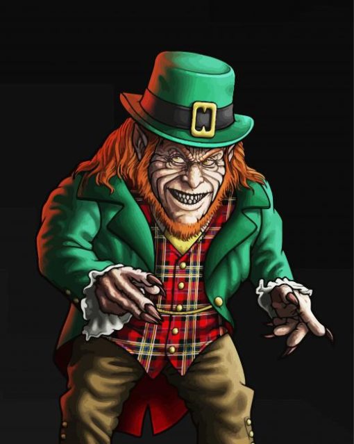 Evil Leprechaun Diamond Paintings