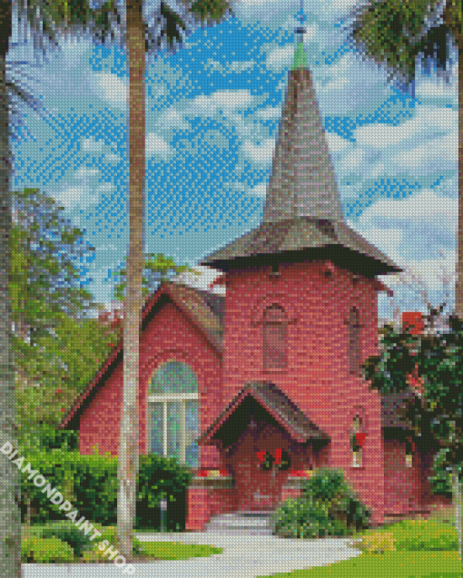 Faith Chapelle Church Diamond Paintings