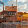 Fantasy Houseboat Diamond Paintings