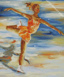 Figure Skater Diamond Paintings