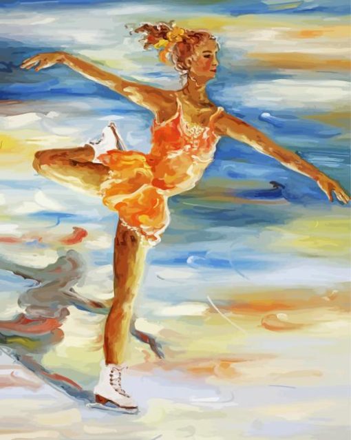 Figure Skater Diamond Paintings