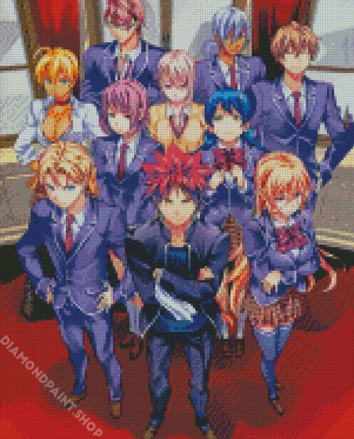 Food Wars Diamond Paintings