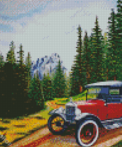 Ford Model Diamond Paintings