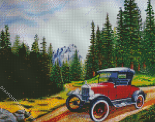 Ford Model Diamond Paintings