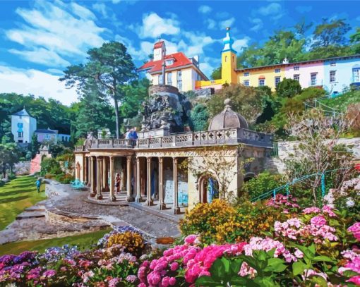 Wales Portmeirion Diamond Paintings