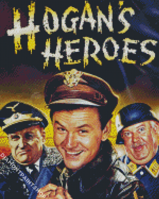 Hogan Heroes Poster Diamond Paintings