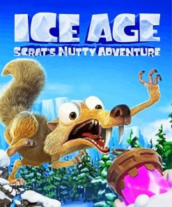 Ice Age Scrats Nutty Adventure Diamond Paintings