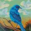 Indigo Bunting Bird Diamond Paintings