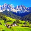 Dolomites Mountains Diamond Paintings