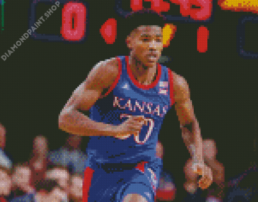 Kansas Jahawks Player Diamond Paintings