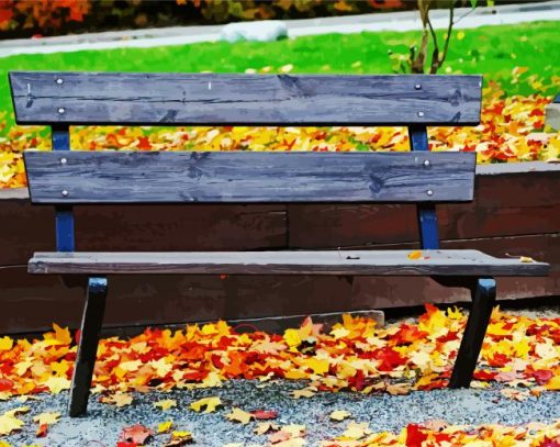 Bench Park Diamond Paintings