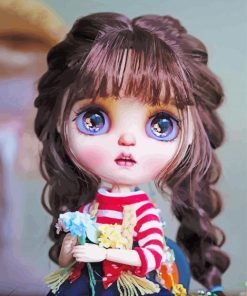 Pretty Big Eyes Doll Diamond Paintings