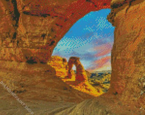 Arch Through Hole Diamond Paintings