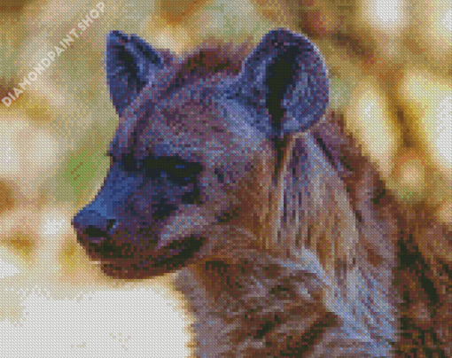 Animal Spotted Hyena Diamond Paintings