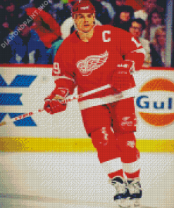 Steve Yzerman Diamond Paintings