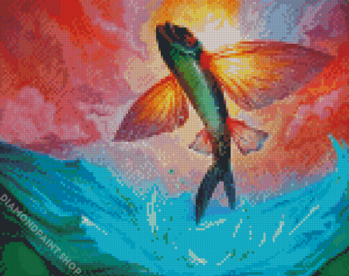 Fantasy Fly Fish Diamond Paintings