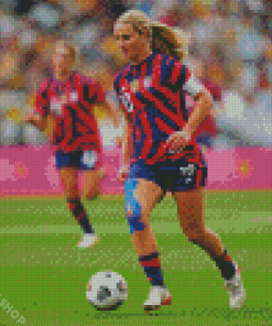 Uswnt Soccer Player Diamond Paintings