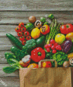 Vegetable Grocery Diamond Paintings