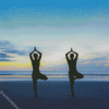 Yoga Body Silhouette Diamond Paintings