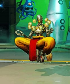 Zenyatta Overwatch Diamond Paintings