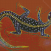 Aboriginal Goanna Art Diamond Paintings