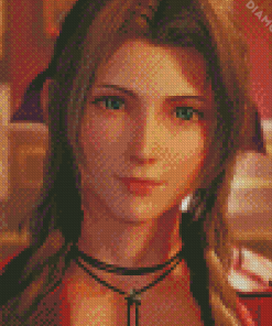 Aerith Character Diamond Paintings