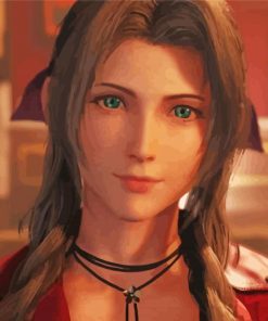 Aerith Character Diamond Paintings