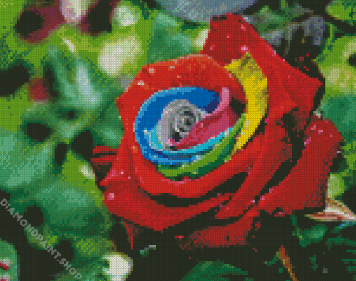 Colorful Rose Diamond Paintings