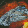 Millennium Falcon Art Diamond Paintings