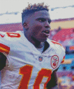 Tyreek Hill Footballer Diamond Paintings