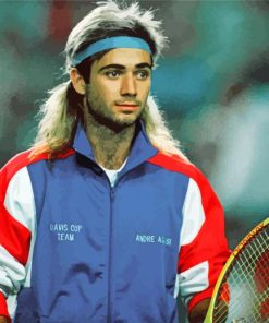 Aesthetic Andre Agassi Diamond Paintings