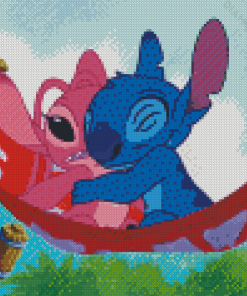 Angel Stitch And Lilo Diamond Paintings