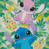 Stitch And Angel Characters Diamond Paintings