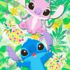 Stitch And Angel Characters Diamond Paintings