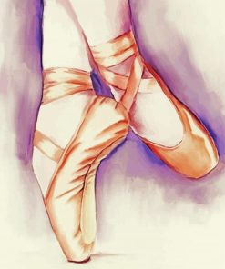 Ballet Shoes Art Diamond Paintings