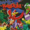 Banjo And Kazooie Game Diamond Paintings